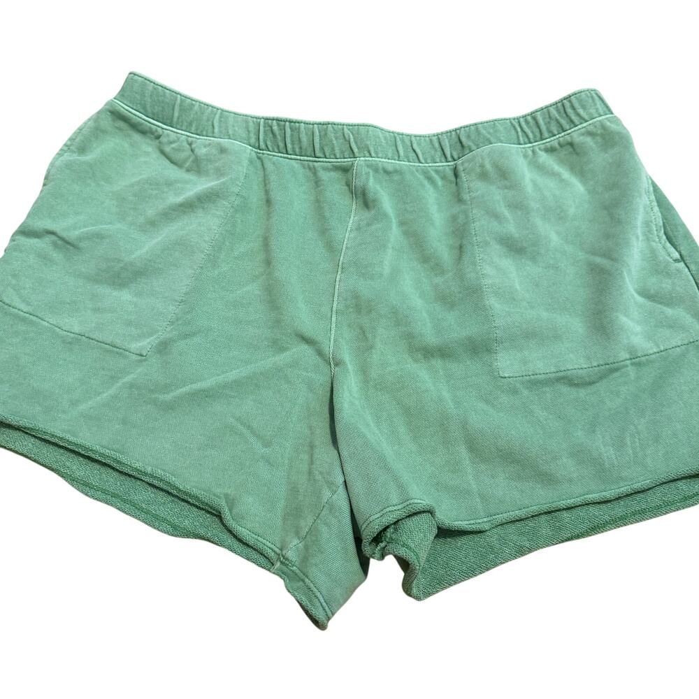 Universal Thread Women's Green High-Rise French Terry Pull-On Shorts - XL - NWT